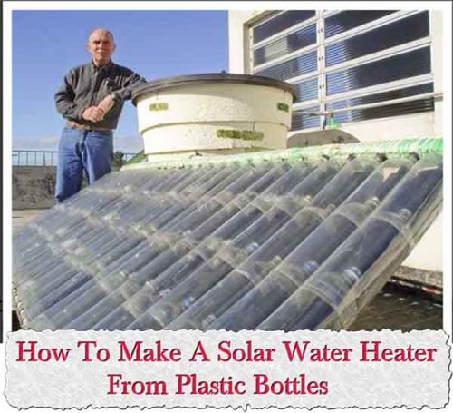 Make a solar water heater – diy