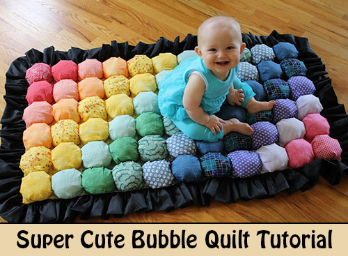 Super Cute Bubble Quilt Tutorial 