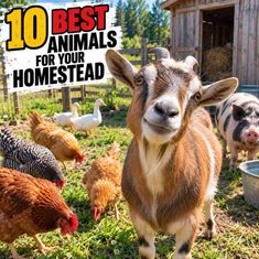 Best Animals for Your Homestead 10 Best Animals for Your Homestead