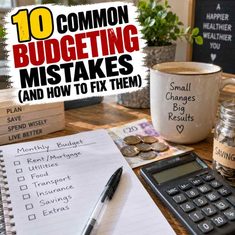 10 common budgeting mistakes 10 Common Budgeting Mistakes (And How to Fix Them)