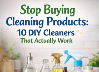 Stop Buying Cleaning Products: 10 DIY Cleaners That Actually Work 10 DIY Cleaners That Actually Work