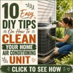 10 Easy DIY Tips On How to Clean Your Home Air Conditioning Unit