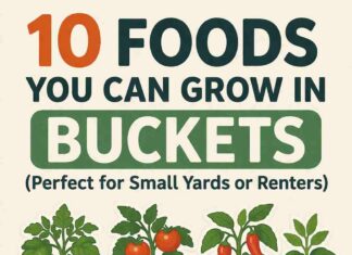 10 Foods You Can Grow in Buckets (Perfect for Small Spaces & Renters) 10 Foods You Can Grow in Buckets