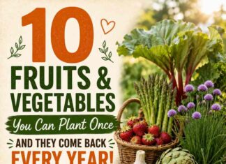 10 Fruits & Vegetables You Can Plant Once And They Come Back Every Year 10 Fruits & Vegetables You Can Plant Once And They Come Back Every Year