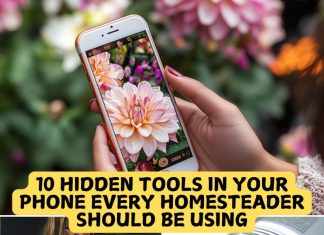 Hidden Tools in Your Phone Every Homesteader Should Be Using 10 Hidden Tools in Your Phone Every Homesteader Should Be Using