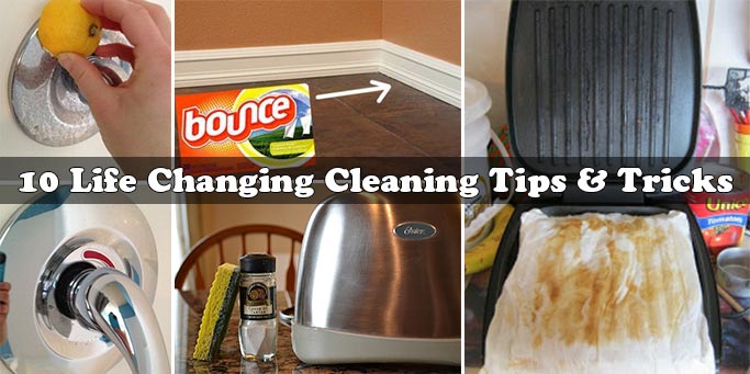 10 Life Changing Cleaning Tips & Tricks