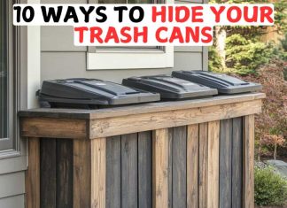 10 Ways To Hide Your Trash Cans 10 Ways To Hide Your Trash Cans