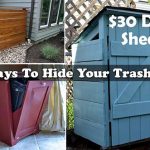 10 Ways To Hide Your Trash Cans