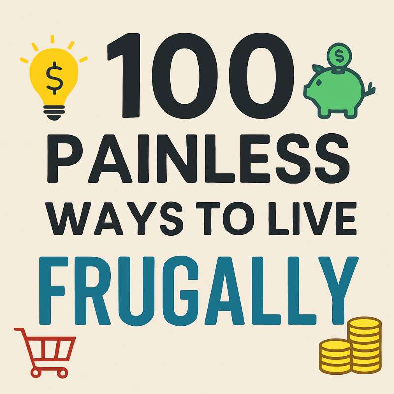 100 Painless Ways to Live Frugally