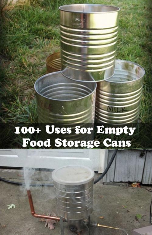100+ Uses for Empty Food Storage Cans