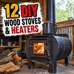 12+ DIY Wood Burning Stoves and Heaters Plans and Ideas
