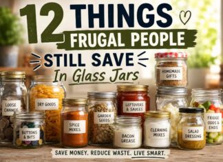 12 Things Frugal People Still Save In Glass Jars 12 Things Frugal People Still Save In Glass Jars