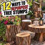 12 Ways To Repurpose Tree Stumps