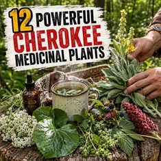 12 of Nature’s Most Powerful Medicinal Plants From Traditional Cherokees 12 of Nature's Most Powerful Medicinal Plants From Traditional Cherokees