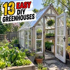 13 Budget and Easy To Build Greenhouses 13 Budget and Easy To Build Greenhouses
