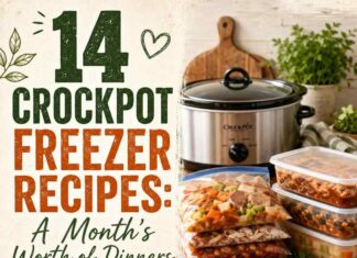 14 Crockpot Freezer Recipes: A Month’s Worth of Dinners 14 Crockpot Freezer Recipes: