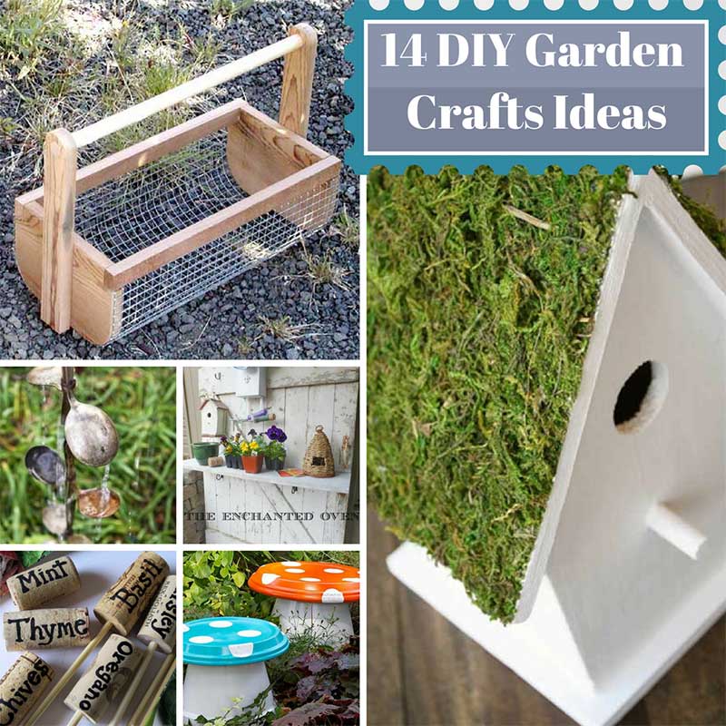 14 Garden Crafts Ideas for Spring