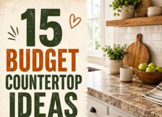15 Budget Countertop Ideas 15 Budget Countertop Ideas