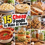 15 Foods That Are Ridiculously Cheap to Make at Home