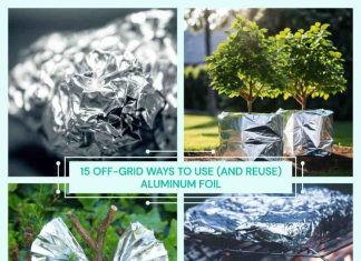 15 Off-Grid Ways To Use (And Reuse) Aluminum Foil 15 Off-Grid Ways To Use (And Reuse) Aluminum Foil