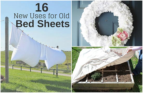 16 New Uses for Old Bed Sheets