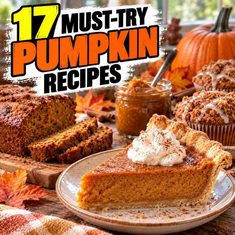 17 Must-Try Pumpkin Recipes 17 Must-Try Pumpkin Recipes