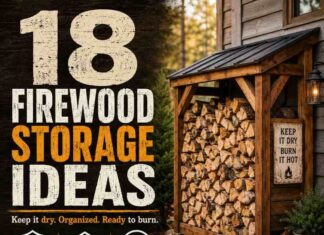 18 Firewood Storage Ideas 18 Firewood Storage Ideas