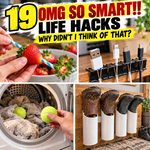 19 OMG SO Smart!!  Why didn’t I think of that? Life Hacks