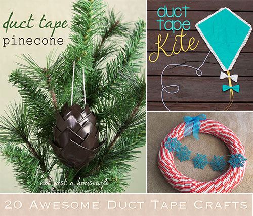 20 Awesome Duct Tape Crafts