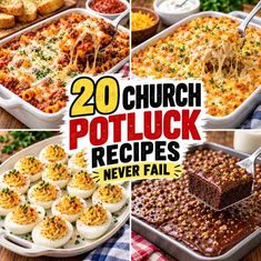 20 Church Potluck Recipes That Never Fail (Easy Crowd-Pleasing Ideas) 20 Church Potluck Recipes That Never Fail