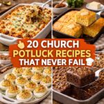 20 Church Potluck Recipes That Never Fail 🙌🍽️