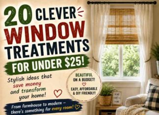 20 Clever Window Treatments for under $25 20 Clever Window Treatments for under $25
