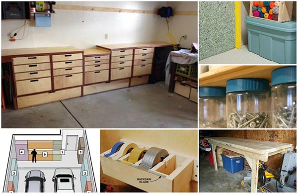 20 DIY Garage Storage and Organization Ideas