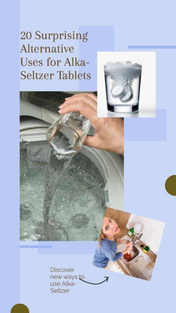 20 Surprising Alternative Uses for Alka-Seltzer Tablets