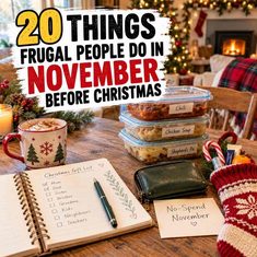 20 Things Frugal People Do in November to Save Money Before Christmas 20 Things Frugal People Do in November to Save Money Before Christmas