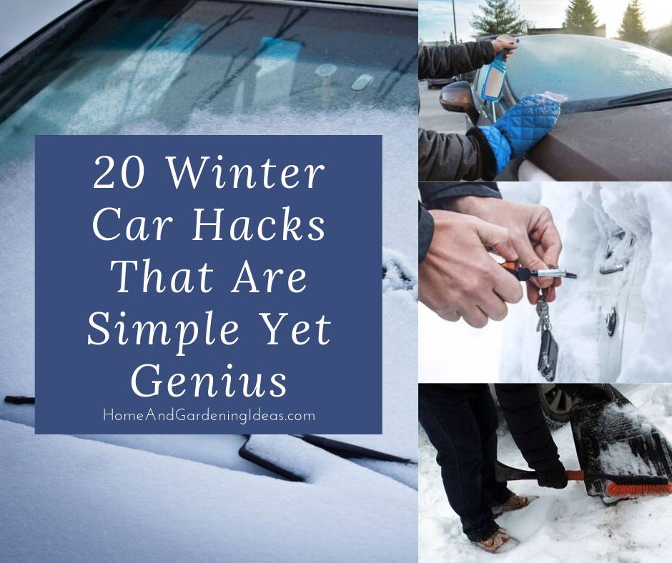 20 Winter Car Hacks That Are Simple Yet Genius