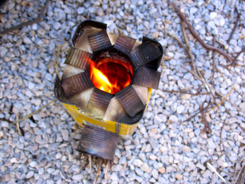 mini rocket stove