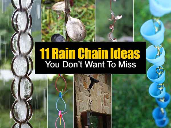 11 Rain Chain Ideas You Don’t Want To Miss