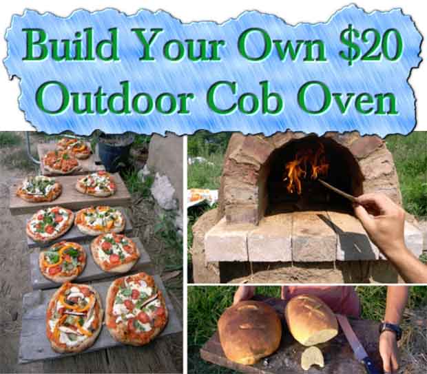 Build Your Own $20 Outdoor Cob Oven