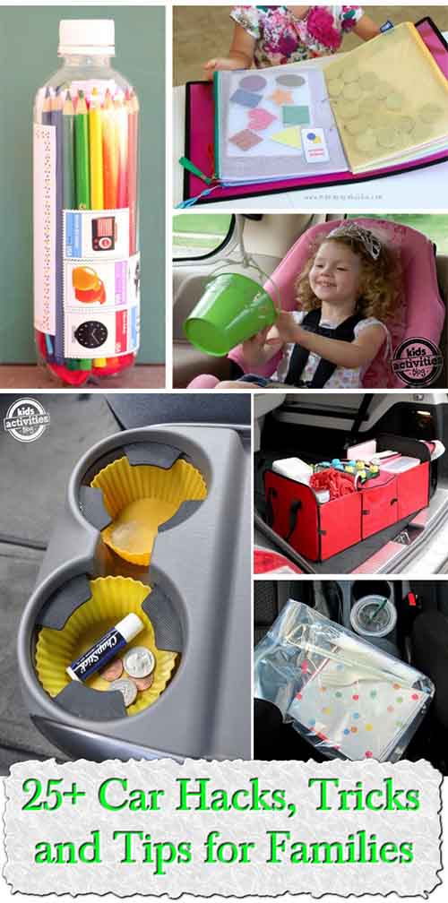 25+ Car Hacks, Tricks and Tips for Families