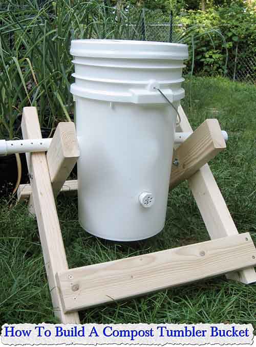 How To Build A Compost Tumbler Bucket