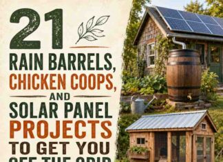 21 Rain Barrels, Chicken Coops, and Solar Panel Projects To Get You Off The Grid 21 Rain Barrels, Chicken Coops, and Solar Panel Projects To Get You Off The Grid