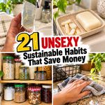 21 “Unsexy” Sustainable Habits That Actually Save You Money