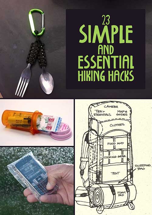 23 Essential Hiking Hacks, Tips And Tricks