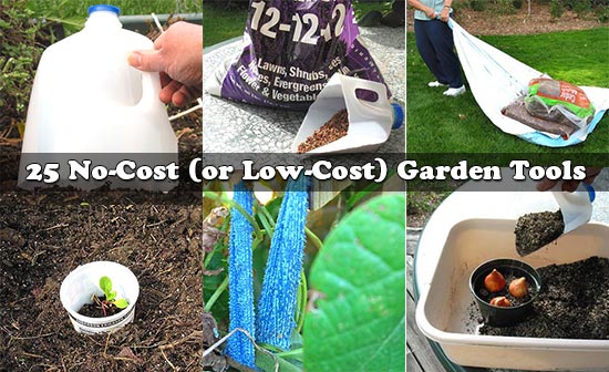 25 No-Cost (or Low-Cost) Garden Tools