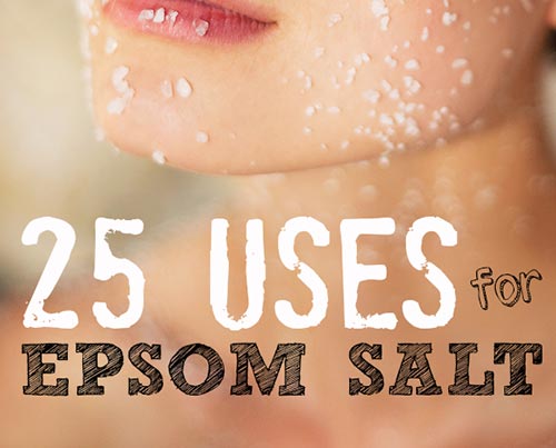 25 Uses for Epsom salt