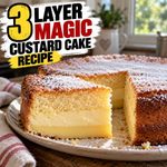 3 Layer Magic Custard Cake Recipe