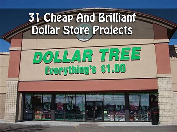 31 Cheap And Brilliant Dollar Store Projects 