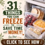 31 Things You Can Freeze To Save Time and Money!