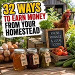 32 Ways to Earn Money from Your Homestead